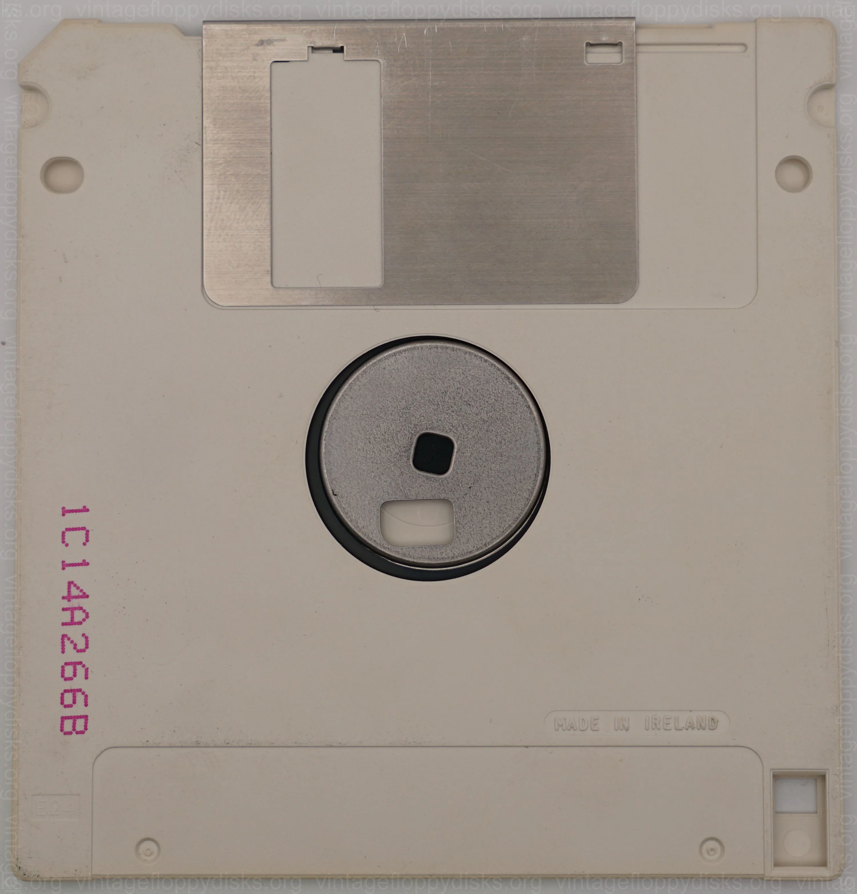 a vintage software disk from Symantec. Software title: Norton Utilities 6.01 - Back