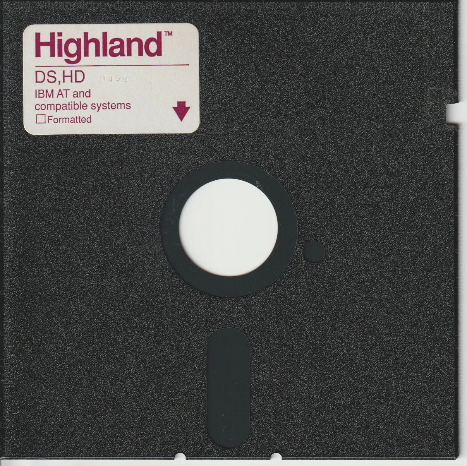 Disk H2-525-0001-001 - Front