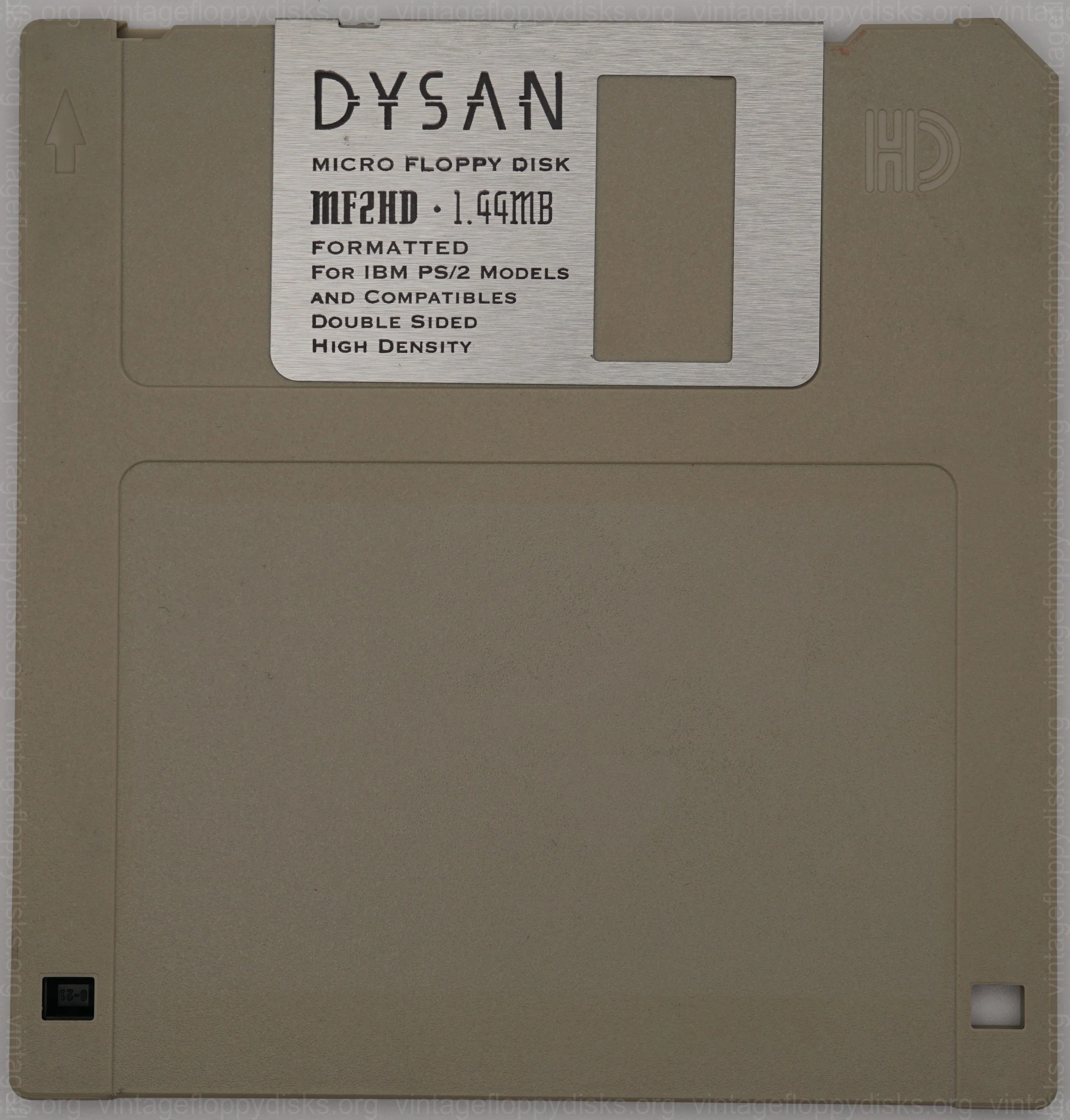 Disk D1-35-0001-001 - Front