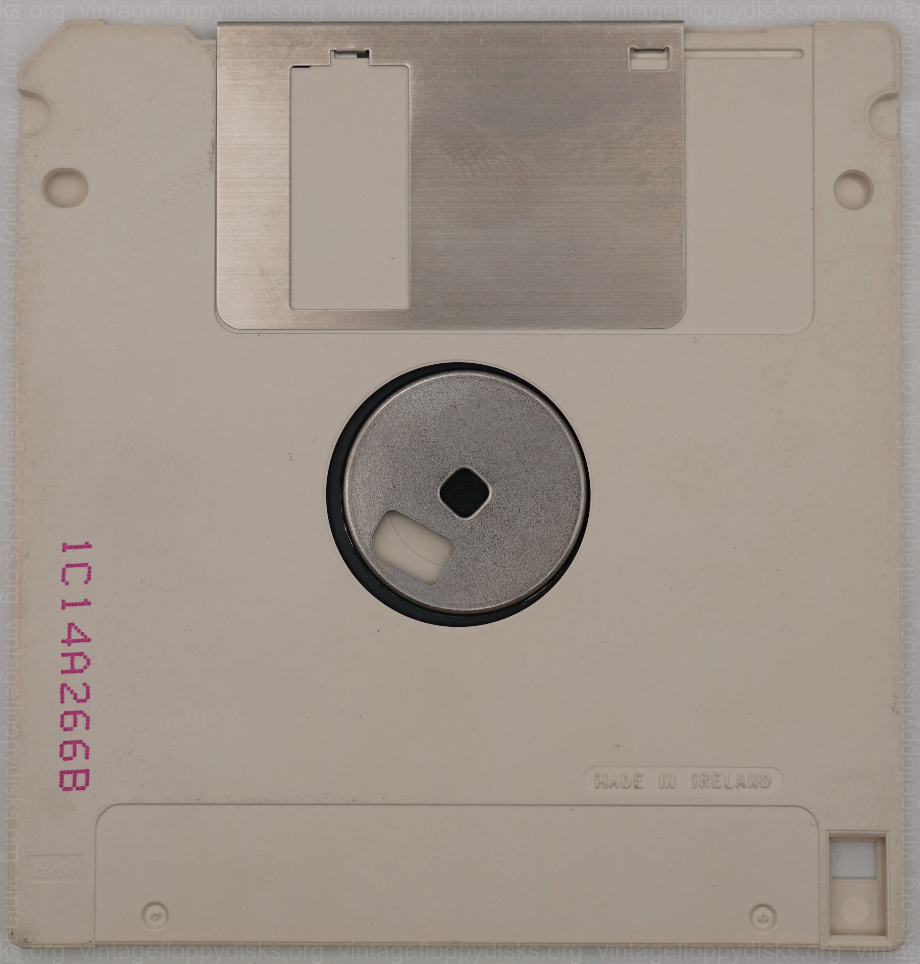 a vintage software disk from Symantec. Software title: Norton Utilities 6.01 - Back