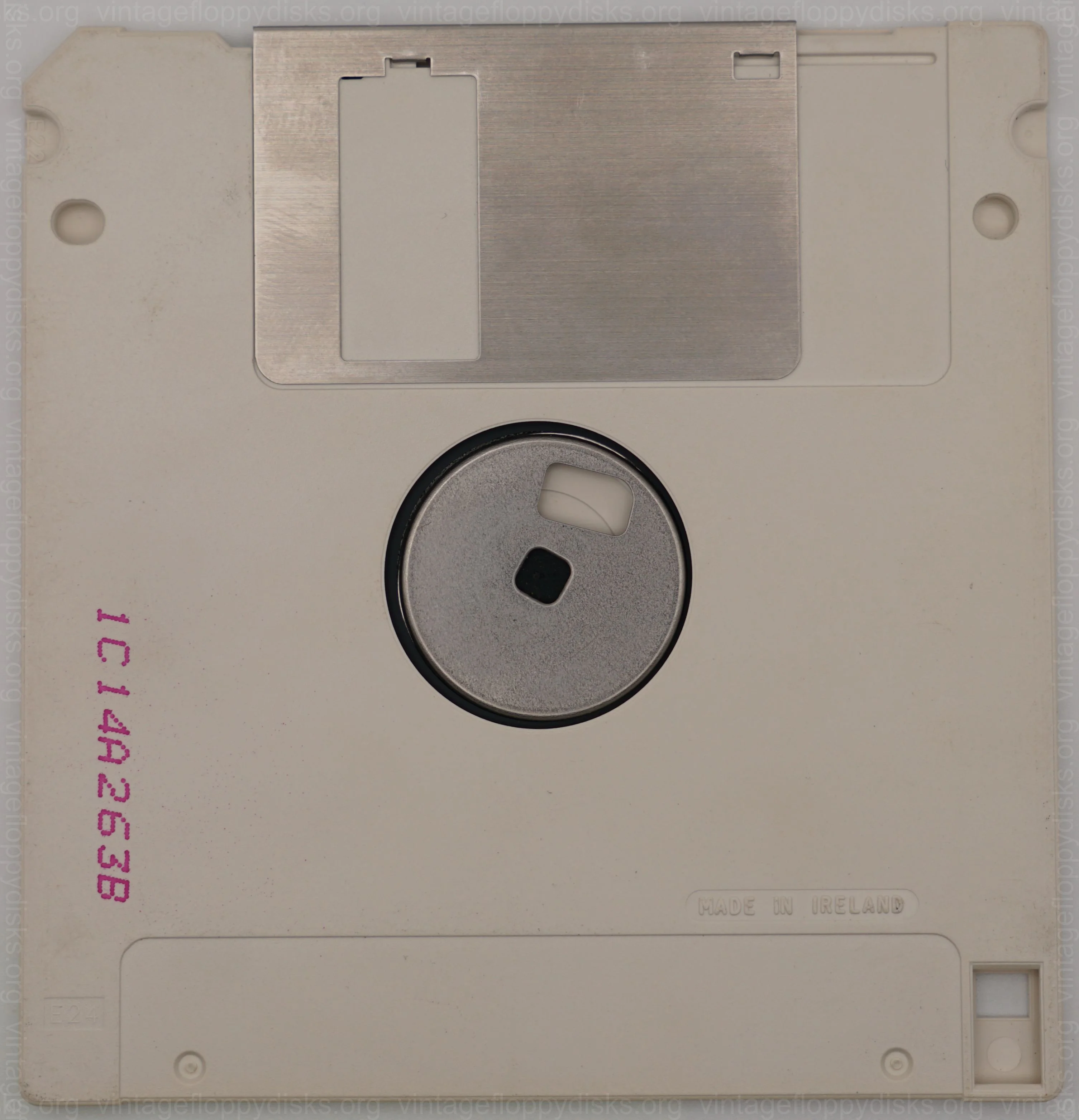 a vintage software disk from Symantec. Software title: Norton Utilities 6.01 - Back