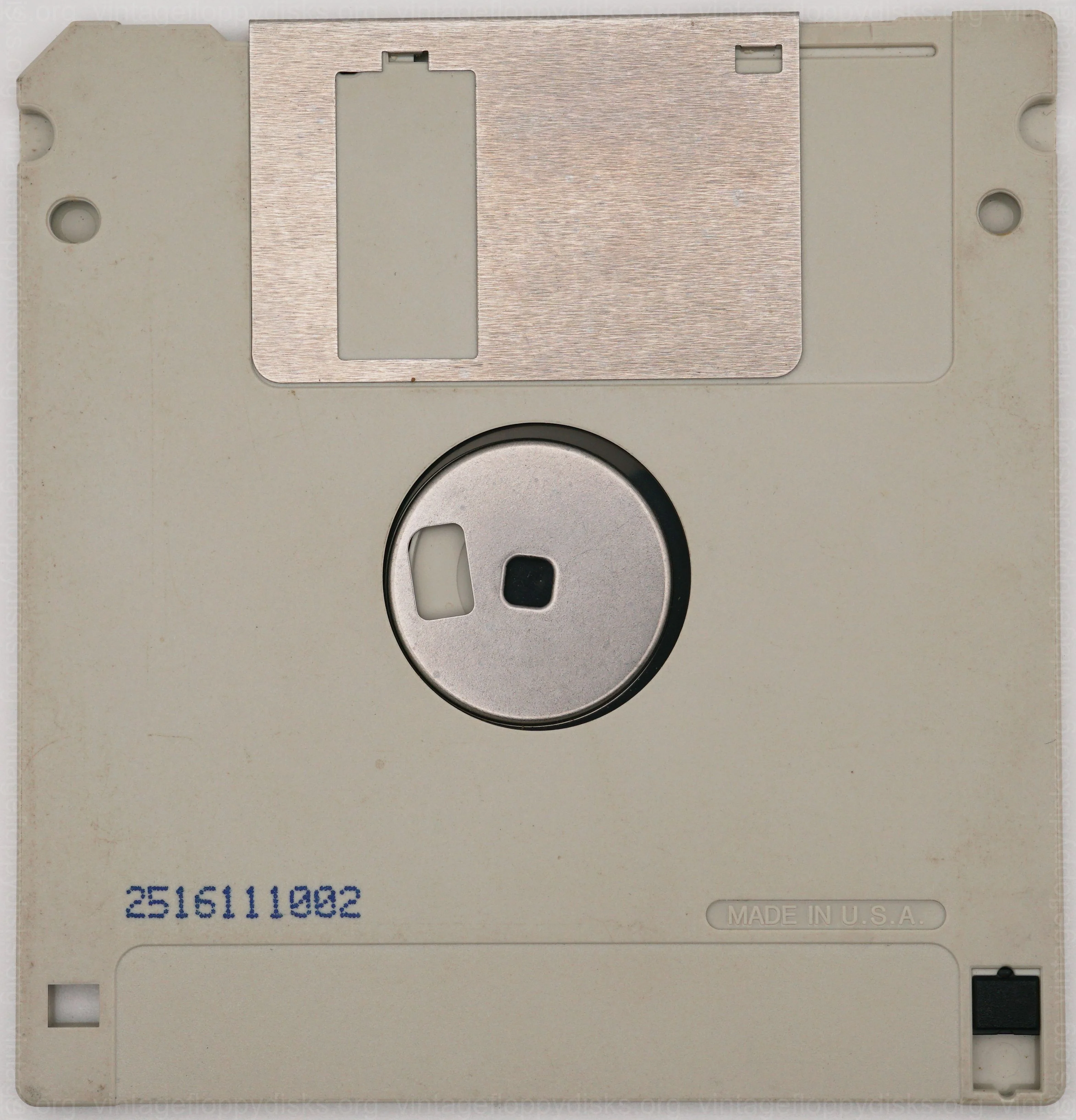 Disk P5-35-0003-001 - Back