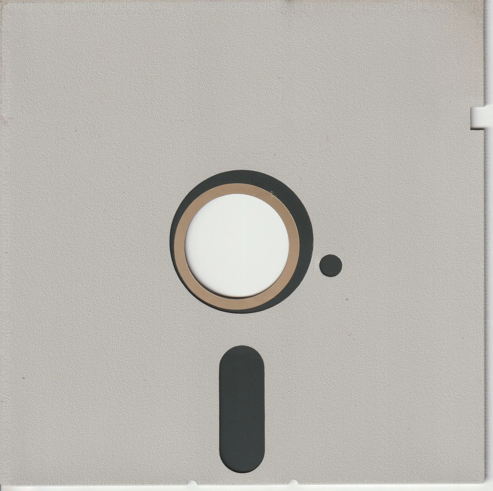 a vintage floppy disk from Generic. Cat. no.: XX-525-0006-001