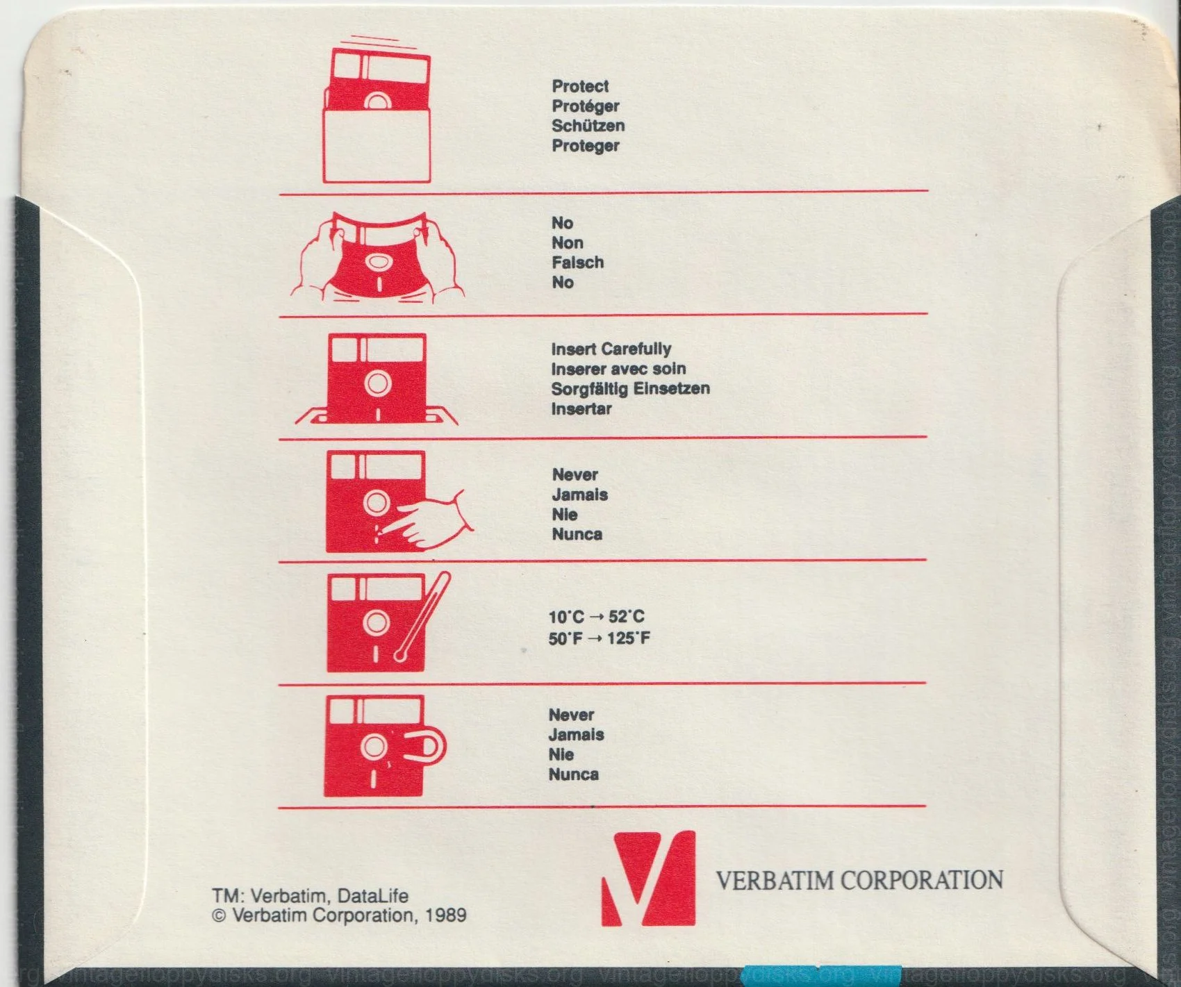 Sleeve V1-525-003 - Back